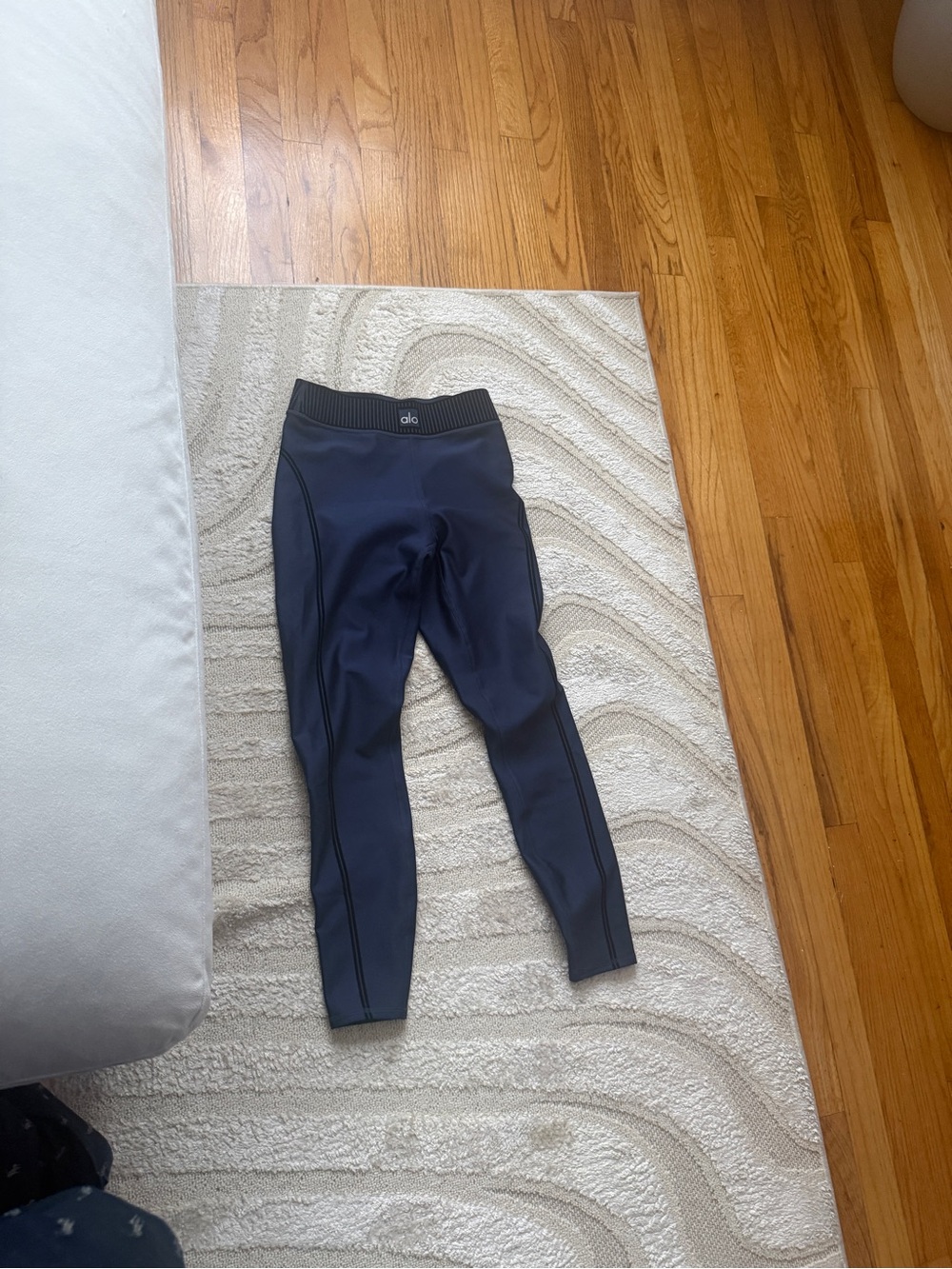 ALO Yoga Navy Blue Performance Leggings